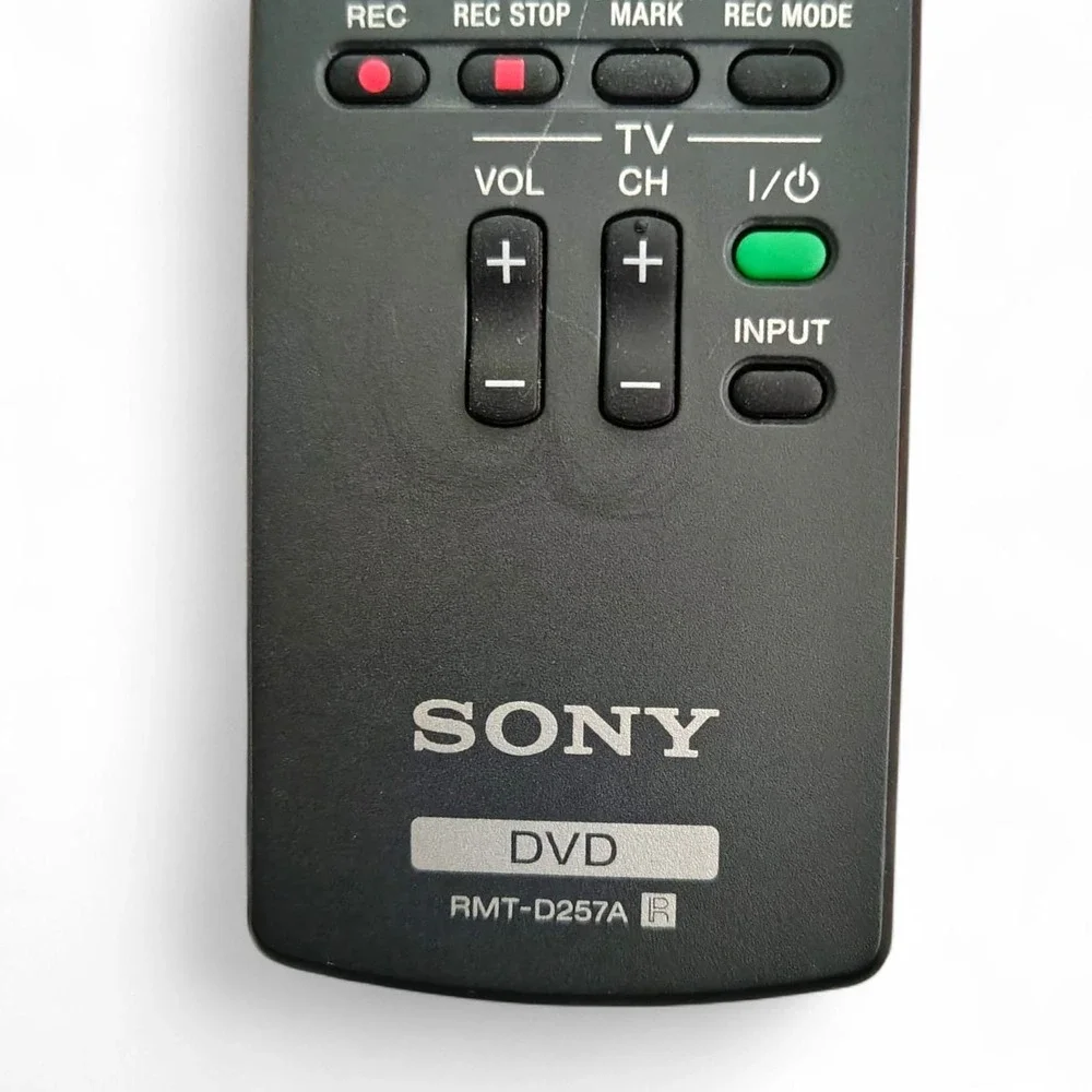 GENUINE SONY RMT-D257A DVD RECORDER REMOTE - RDR-GX257 RDR-GX380*READ